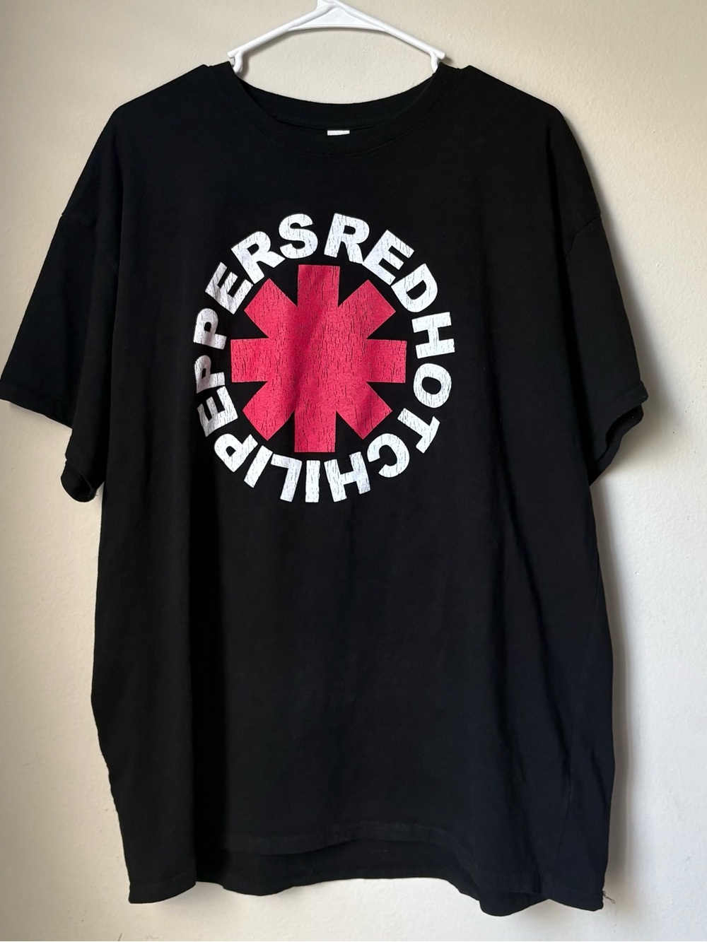 Brisco XL Red Hot Chili Peppers Black Graphic Band Tee Shirt